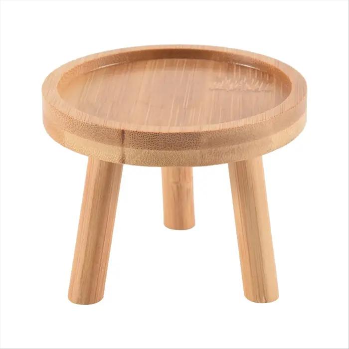 Support de plante en bois pour intérieur et extérieur, support de base de pot de fleur, tabouret hau