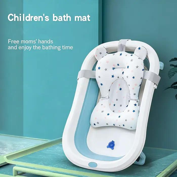 Tapis de soutien de siège de bain pour bébé antidérapant doux confortable coussin de corps pliable chaise de baignoire oreiller de baignoire nouveau né occasions spéciales