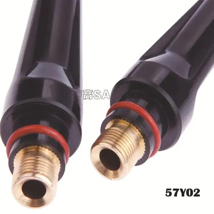 Capuchon arrière Long pour soudage TIG 57Y02, 5 pièces/10 pièces, pour torche de soudage TIG wp 17 1