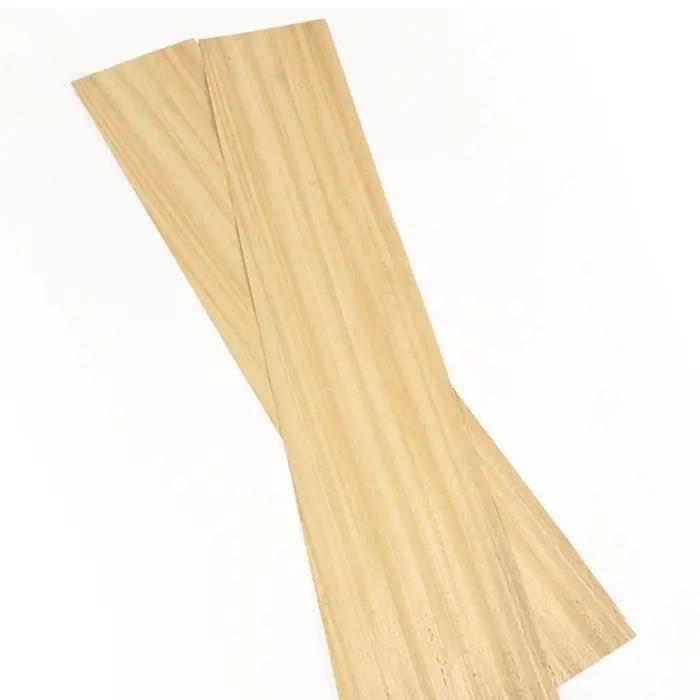 Placage en bois Koto naturel de 0.5mm d'épaisseur, pour raquettes Guzheng, guitare et Tennis de Tabl