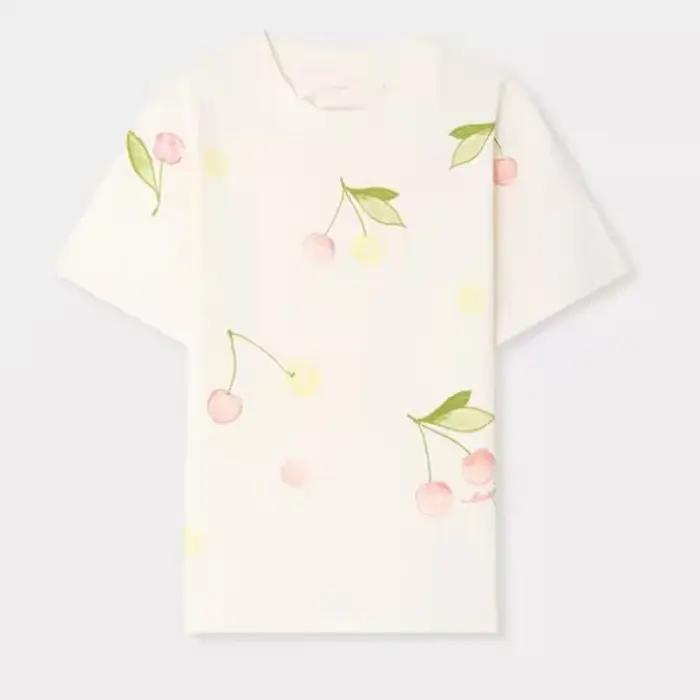 Prévente (expédition en mars) 2026 BP NOUVEAU T-shirt de printemps pour bébés filles, vêtements d'ét