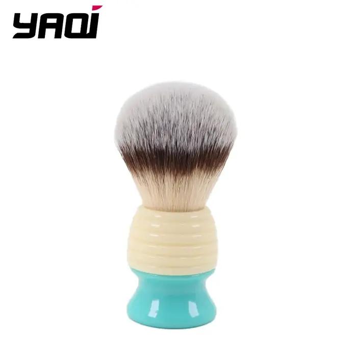 YAQI Bali 24mm brosse de rasage pour hommes en cheveux synthétiques avec noeud