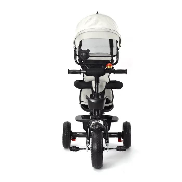 Tricycle Bébé Evolutif 6 Configurations Polyvalent Sécurité Poignée Poussée Auvent Amovible Occasions Familles Sorties Parc