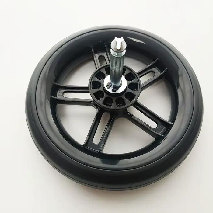 Bumosquito-Roue de Remplacement pour Poussette Cybex Melio 2/3, en Carbone, Avant ou Arrière, avec A