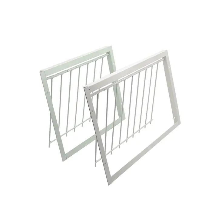 Piège à queue d'aronde en acier inoxydable, 1 pièce, porte de Pigeon, cadre métallique, fournitures