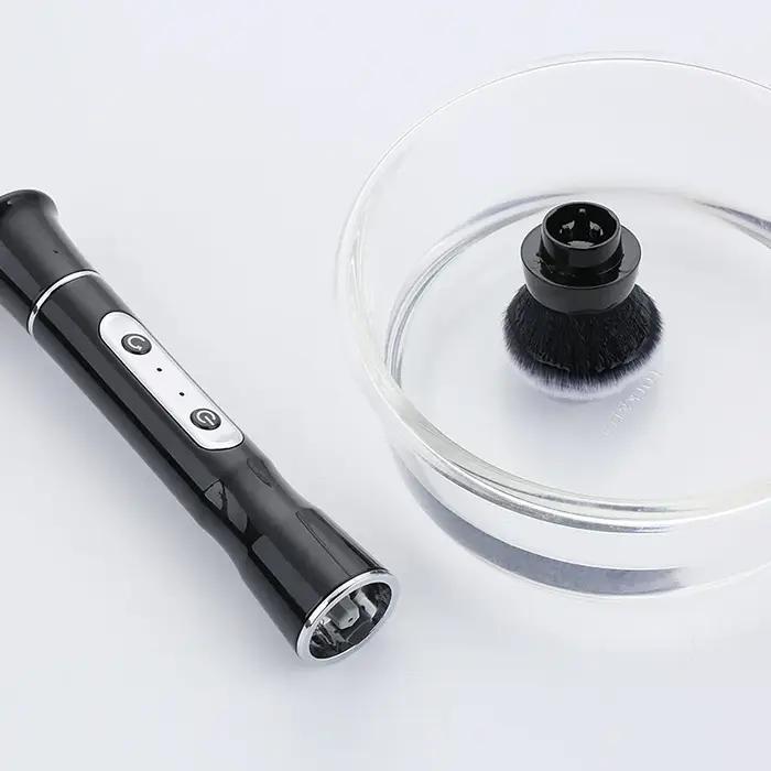 Pinceau de maquillage rotatif automatique, pinceau de maquillage électrique, fard à joues liquide et