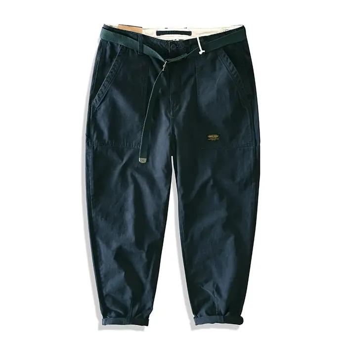 Pantalon de travail polyvalent Yu Wenle Amekaji pour homme, style rétro américain, pantalon cargo te