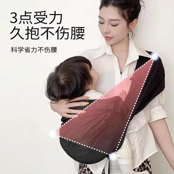 Fronde Porte-Bébé Enfant Nouveau-Né Sac À Dos Pour Promenades Actives Occasions Spéciales