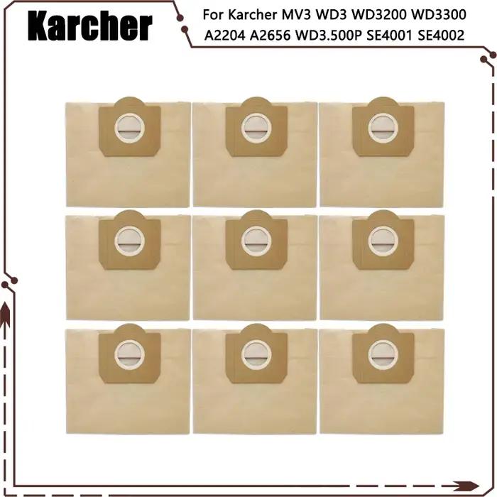 Filtre Hepa de remplacement pour aspirateur Karcher MV3 WD3 WD3200 WD3300 A2204 A2656 WD3.500P SE400