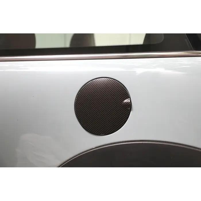 Autocollant de couvercle de bouchon de carburant de voiture en plastique, décoration de style de voi