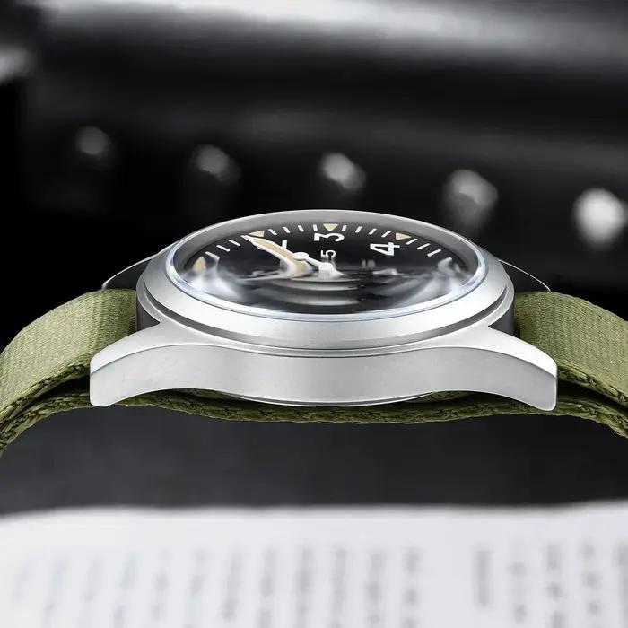  MILITREK 2026 Nouvelle montre militaire rétro pour homme VH31 à quartz 37mm en acier inoxydable sa