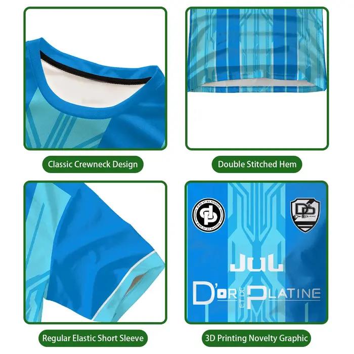 Toto Ninetta Maillot Jul Jersey Rapper français Co-branded Juldtp Chemise de football respirante Gar