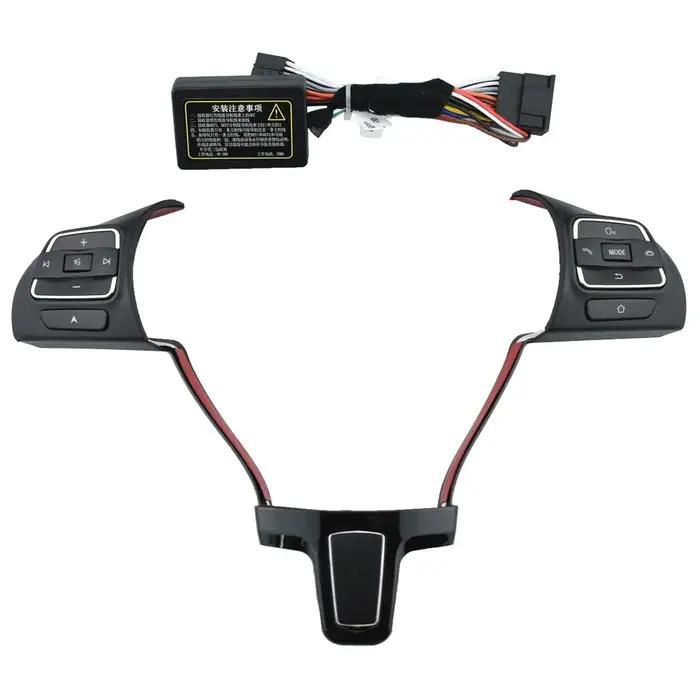 Bouton de commande sans fil pour volant de voiture, pour VW Passat Tiguan Magotan, contrôleur multif