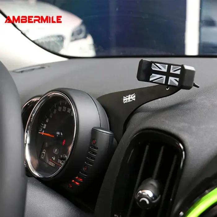 Support de prise Union gris pour Mini Cooper Clubman F55 F56 F54 F60, accessoires, support de téléph