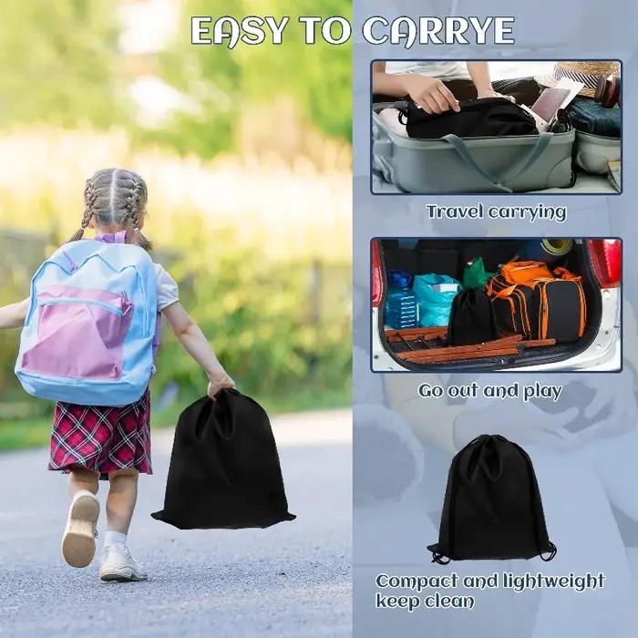 Coussin de siège rehausseur de voiture gonflable portable avec sac de rangement pour enfants en bas âge sécurité voyage confort familial