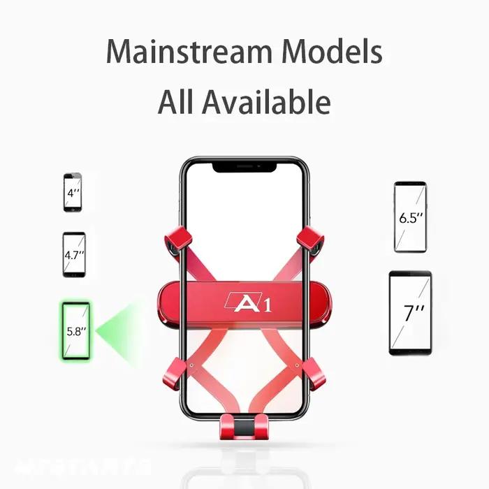 Support de téléphone de voiture pour Audi A1, 8X Sportback, navigation GPS réglable, support d'invit
