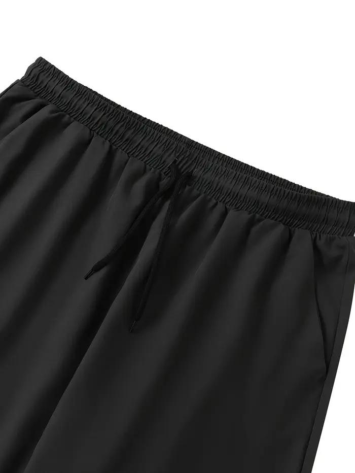 Pantalon de jogging décontracté pour homme, nouvelle collection printemps/été, couleur unie, fin, à