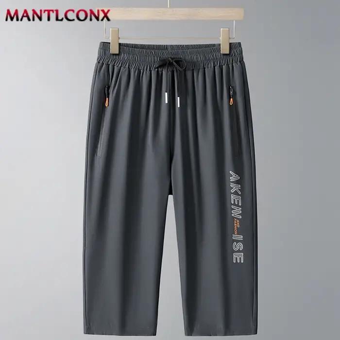 Shorts confortables à taille élastique pour hommes, respirants, à séchage rapide, décontractés, pour