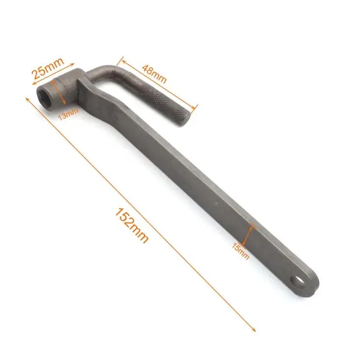 Outil de réglage de soupape de moteur de moto, douille hexagonale carrée, soupape en T essorée, vis