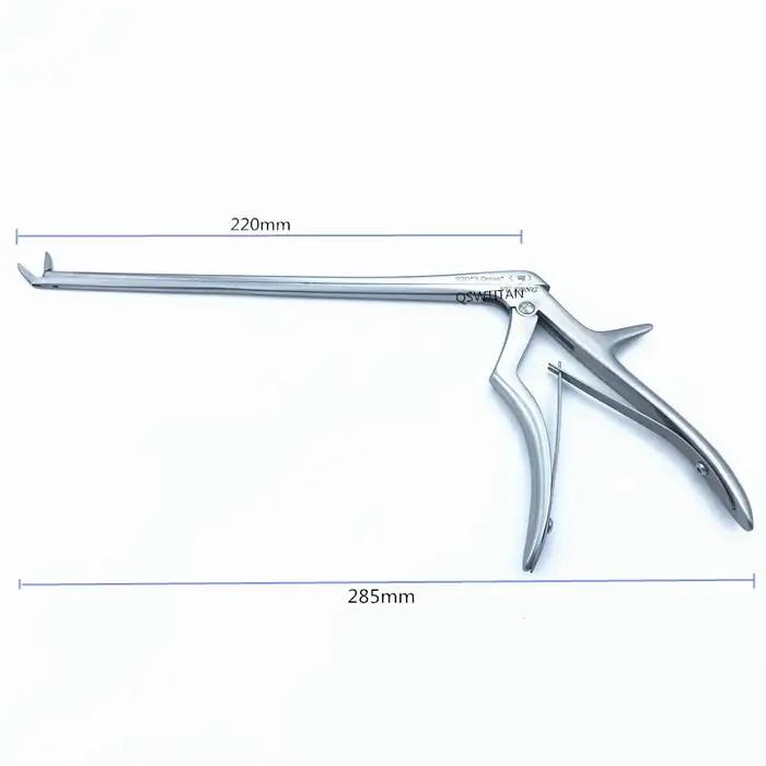 Pince à noyau pulposus à tête droite, pince à noyau pulposus, ciseaux à os, Instruments orthopédique