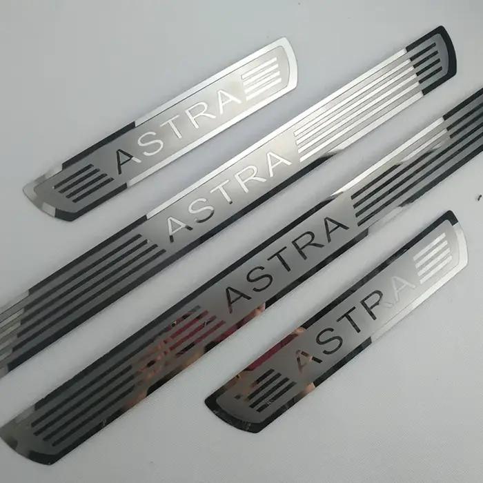 Autocollant de voiture pour Opel Vauxhall Astra, accessoires de protection de seuil de porte, plaque