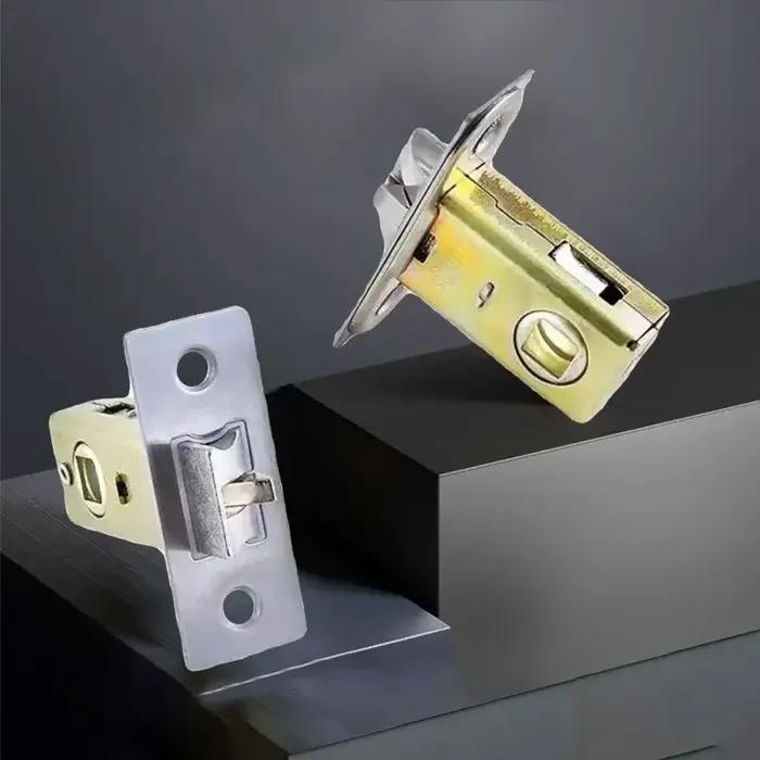 Accessoire de sécurité intérieure sans clé pêne dormant de porte cylindre tubulaire à mortaise pour maison et bureau occasions spéciales