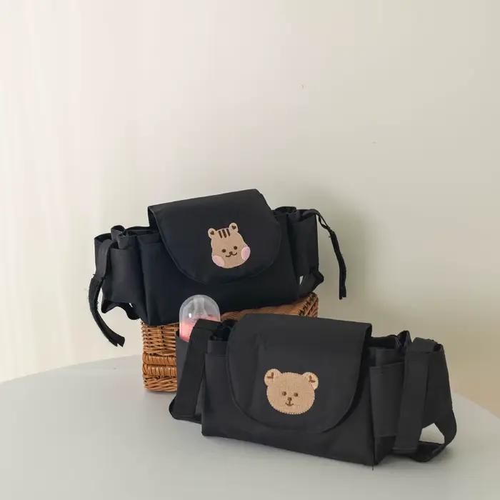 Sac de poussette pour bébé, organisateur de landau, accessoires pour bébé, porte-gobelet, chariot po