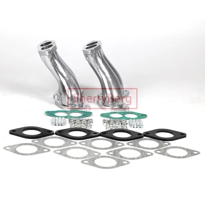 SherryBerg – ensemble de collecteurs d'admission pour VW Bug Aspirazione par 2x Weber 40 44 IDF Dell