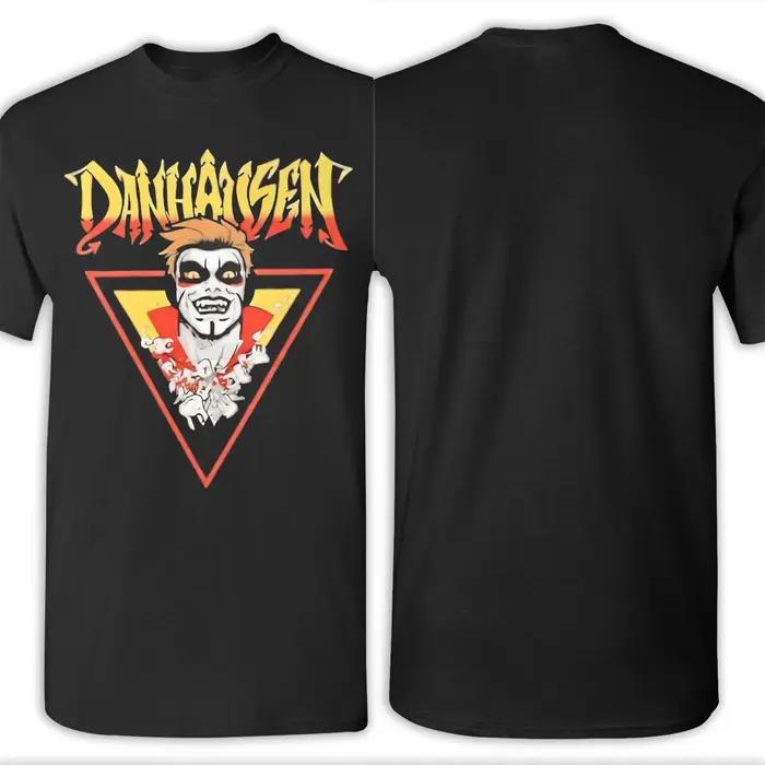 Danhausen Wrestler T-shirts pour hommes en coton vintage à col rond à manches courtes vêtements gran