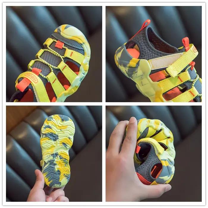 Sandales Unisexe Garçons Filles 2026 Nouvelles Sandales d'Été pour Tout-petits Pieds Nus Antidérapan
