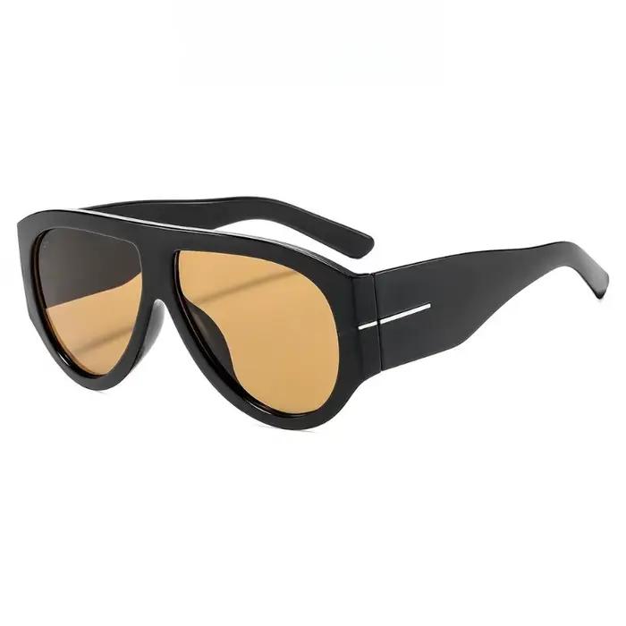 Nouvelles lunettes de soleil tendance surdimensionnées à monture large Y2K pour femmes, lunettes de