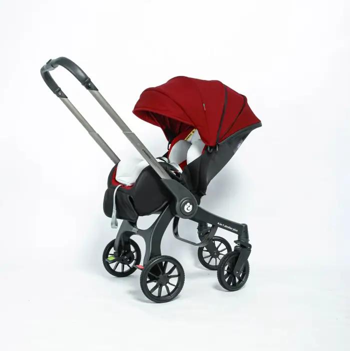 Poussette 4 en 1 UE en Stock multifonctionnelle pliable avec siège auto et landau portable pour promenades et voyages en famille occasions spéciales
