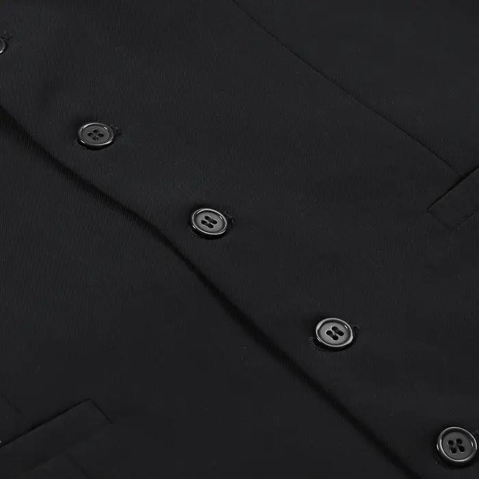 Gilet pour hommes, mariage, cérémonie d'église de pâques, gilet noir, Banquet, bureau, affaires, dîn