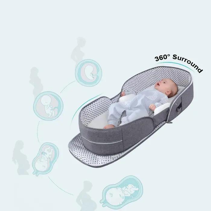 Moustiquaire Berceau Portable Polyester Haute Qualité Protection Total Moustiques Insectes Lits Bébé Berceaux Portables Lit Voyage Occasions Spéciales