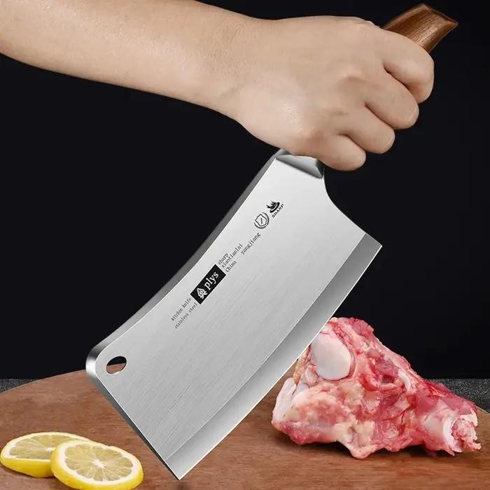 Couteau de cuisine professionnel tranchant de haute qualité pour la maison, couteau à os, forgeage d