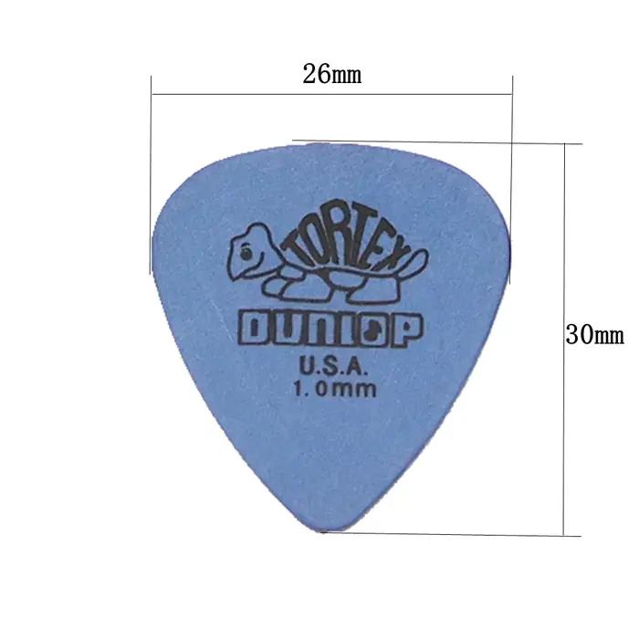 Dunlop – plectres de guitare électrique, 50 pièces, pièces, accessoires, 6 types d'épaisseur
