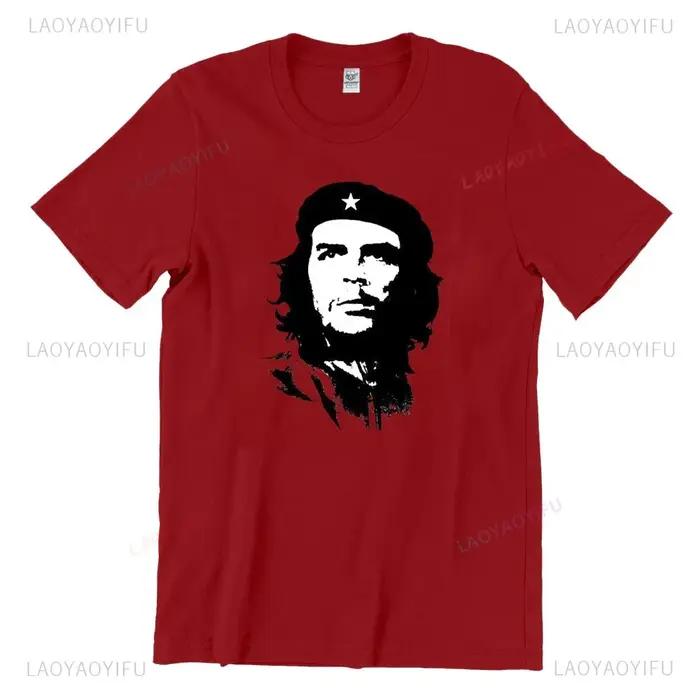Che Guevara chemise rebelle chemise cubaine Guerrilla révolution t-shirt décontracté à manches court