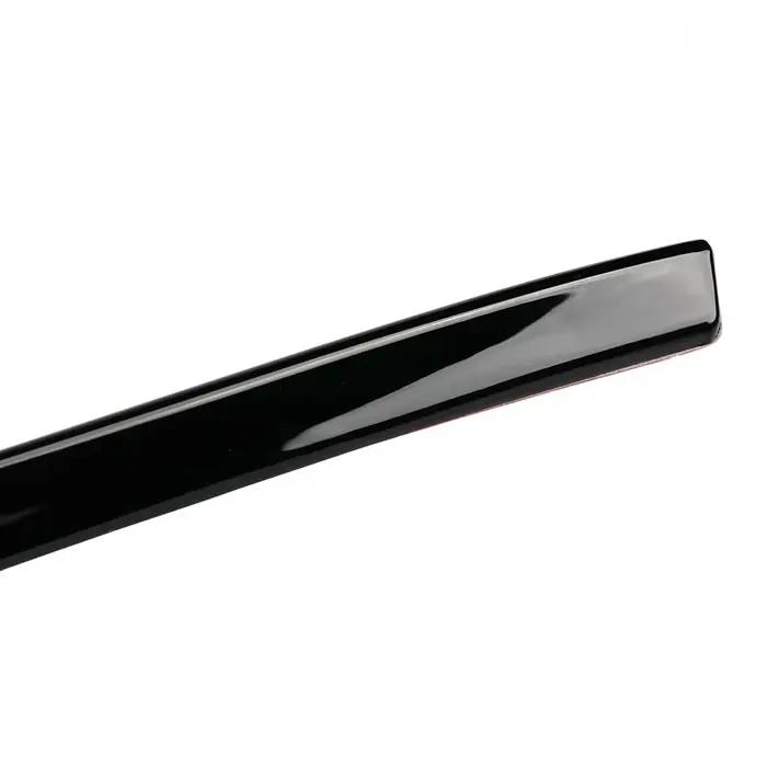 Becquet de vitre arrière de voiture noir brillant ABS 2 pièces pour VW Golf 7 MK7 2014-2018