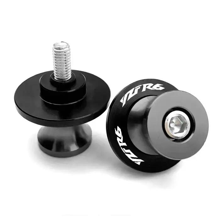 Bobines de bras oscillant M6 vis de support de curseur pour YAMAHA YZF-R6 YZFR6 1999-2001 2002 2003