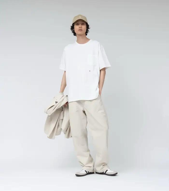 NANAMICA 25SS ALPHADRY Pantalon utilitaire droit stretch pantalon décontracté à séchage rapide S25SC