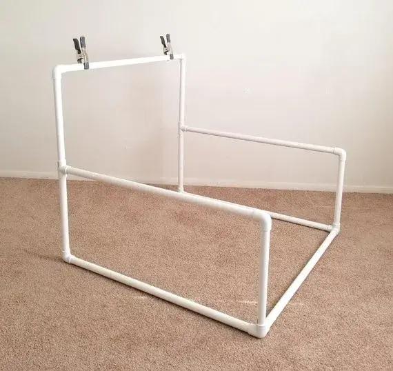 Toile de fond de photographie de nouveau-né posant un support en PVC, poseur de voyage portable, por