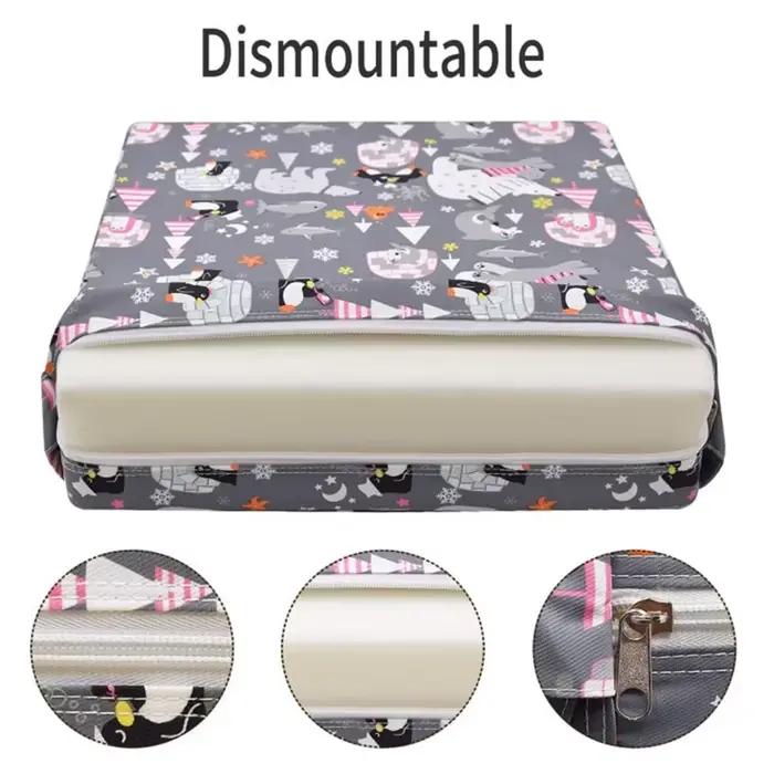 Coussin de chaise pour bébé siège réglable sièges rehausseurs pour enfants semelle intérieure rehaussante pour salle à manger coussins de sécurité amovibles