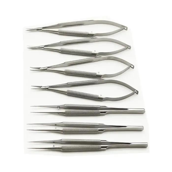 ODancing-Ensemble d'instruments microchirurgicaux pour la proporde la main, ciseaux cornéens, pinces