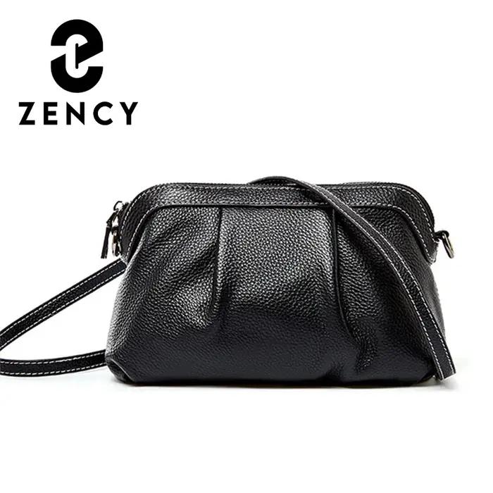 Zency – sac d'été pour femmes, 100% cuir véritable, petits sacs Hobos de haute qualité, sac à bandou