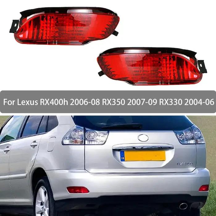 Feu antibrouillard arrière pour Lexus RX400h 2006 2007 2008 RX350 2007 2008 2009 RX330 2004 2005 200
