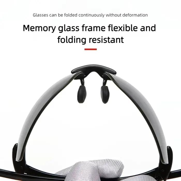 Lunettes de soleil ultralégères TR90 pour hommes et femmes, sans cadre, pour conducteur, conduite, m