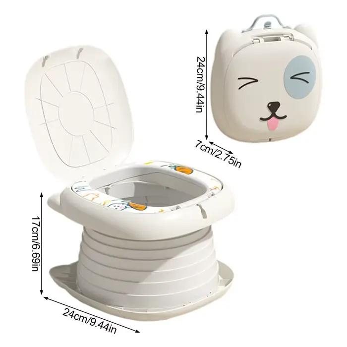Siège de toilette portable pliable pour enfants, chaise de camping pour tout-petits, idéal pour les