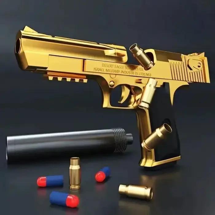 Desert Eagle – pistolet jouet à éjection de coque, pistolet Airsoft, balle en mousse souple, arme CS