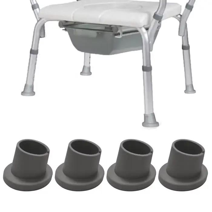 Pieds de rechange en caoutchouc pour sièges de bain et chaises de douche améliorant la sécurité et le confort pour la salle de bains
