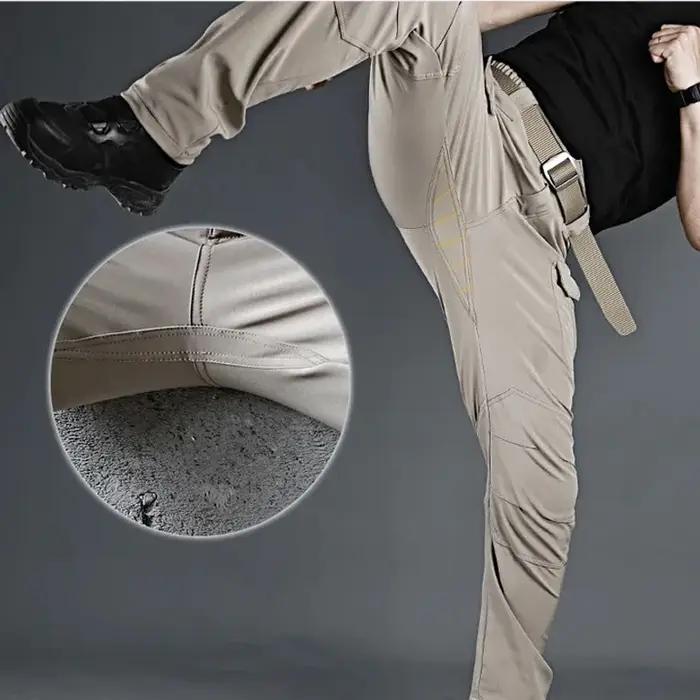 Pantalon cargo militaire tactique décontracté pour hommes, Softshell élastique, printemps-automne, r